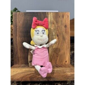 Cindy Lou Who Dr. Seuss Plush Doll 10 Inches With Tags (C)